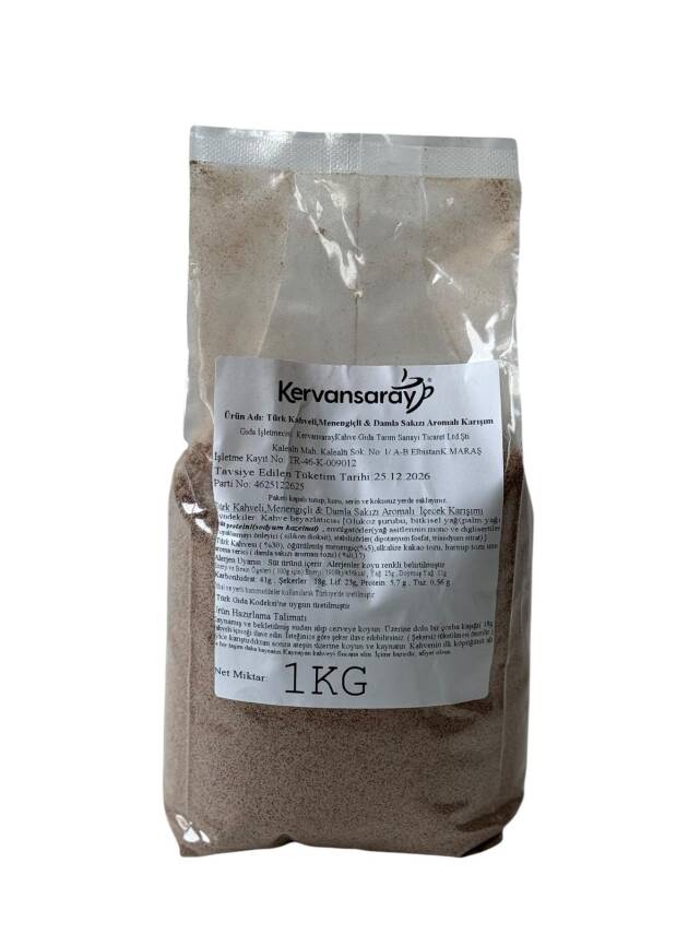 Türk Kahveli Karışım Menengiçli & Damla Sakızlı 1 Kğ - 1